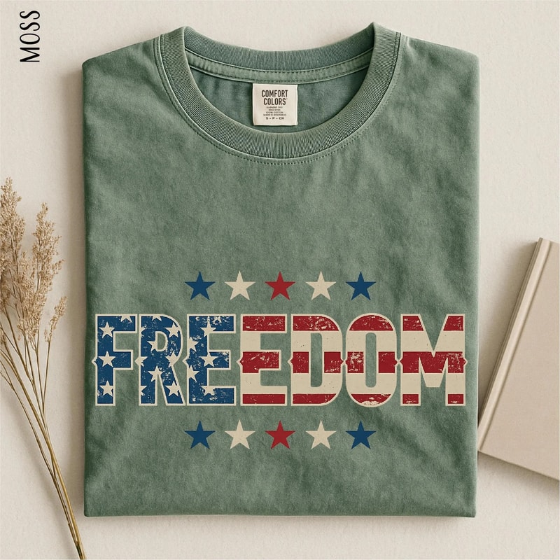 250 Years Of Freedom Statue Of Liberty Patriotic Comfort Colors Graphic Tee 0