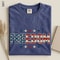 250 Years Of Freedom Statue Of Liberty Patriotic Comfort Colors Graphic Tee 1