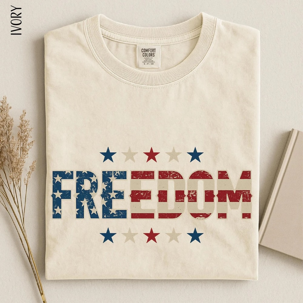 250 Years Of Freedom Statue Of Liberty Patriotic Comfort Colors Graphic Tee 3
