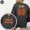 Rock N Roll Birthday Sweatshirt Rockstar Birthday Sweatshirt Personalized Rock Birthday Gift Pull 2