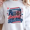 4th Of July Patriotic Boombox TShirt Independence Day USA Music Shirt American Flag Retro Party T 1
