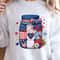 4th Of July Patriotic Patchwork Mason Jar TShirt Independence Day USA Rustic Flag Tee 0