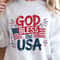 God Bless The USA Christian TShirt Patriotic Faith USA Shirt Christian 4th Of July Prayer Tee 3