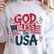 God Bless The USA Christian TShirt Patriotic Faith USA Shirt Christian 4th Of July Prayer Tee 3