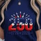 Patchwork 250th Anniversary 4th Of July TShirt USA Independence Day Patriotic Heritage Tee 2