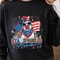 Retro Patriotic Chicken 4th Of July TShirt Funny USA Independence Day Farmhouse Tee 0