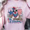 Retro Patriotic Chicken 4th Of July TShirt Funny USA Independence Day Farmhouse Tee 1