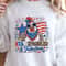Retro Patriotic Chicken 4th Of July TShirt Funny USA Independence Day Farmhouse Tee 2