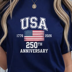 usa 250th anniversary 2026 4th of july t-shirt | independence day heritage celebration tee | patriotic usa history shirt