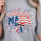 American Mama Patriotic 4th Of July Graphic Tee 0