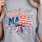 American Mama Patriotic 4th Of July Graphic Tee 0