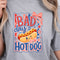 Bad Day To Be A Hotdog Funny 4th Of July Graphic Tee 4