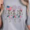 Patriotic Skeleton 4th Of July Graphic Tee 1