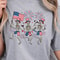 Patriotic Skeleton 4th Of July Graphic Tee 1