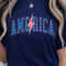 America Patriotic Varsity 4th Of July Graphic Tee 2