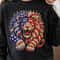 Patriotic Lion PNG 4th Of July Digital Download Design 1
