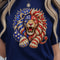 Patriotic Lion PNG 4th Of July Digital Download Design 3