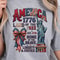 Patriotic America 1776 4th Of July Graphic Tee 0
