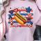 4th Of July Hot Dog Independence Day Funny Graphic Tee 0