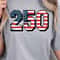 Red White 250 Anniversary Patriotic 4th Of July Graphic Tee 5
