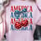 America 4th Of July Cherry Coquette Bow Graphic Tee 4