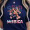 Bigfoot Fireworks 4th Of July Funny Graphic Tee 1