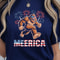 Bigfoot Fireworks 4th Of July Funny Graphic Tee 1