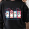 Just A Patriotic Goose USA 4th Of July Graphic Tee 2
