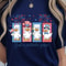 Just A Patriotic Goose USA 4th Of July Graphic Tee 3