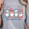 Just A Patriotic Goose USA 4th Of July Graphic Tee 1
