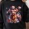 4th Of July Highland Cow Patriotic Graphic Tee 3