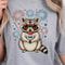 Patriotic Raccoon Ice Pop 4th Of July Funny Graphic Tee 0