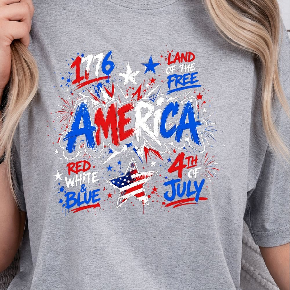 America 4th Of July PNG Patriotic Clipart Independence Day USA Digital Design 1