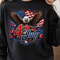 4th Of July Eagle Patriotic USA Graphic Tee 1