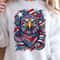 Patriotic Eagle Denim Star American Flag 4th Of July Graphic Tee 3