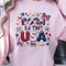 Born In The USA Patriotic Design PNG American Pride Independence Day Clipart 4