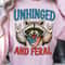 Unhinged And Feral Raccoon 4th Of July Funny Graphic Tee 3