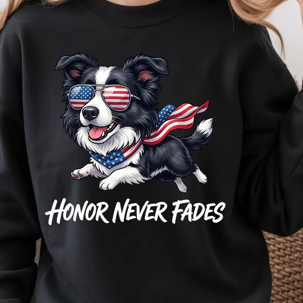 Patriotic Dog Sunglasses 4th Of July Graphic Tee 1