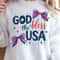 God Bless The USA Patriotic 4th Of July Graphic Tee 1