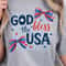 God Bless The USA Patriotic 4th Of July Graphic Tee 2