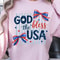 God Bless The USA Patriotic 4th Of July Graphic Tee 3