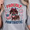 Proudly Pawtriotic Dog 4th Of July 4