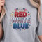 Patriotic Red White Blue 4th Of July PNG Independence Day USA Clipart Design 1