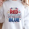 Patriotic Red White Blue 4th Of July PNG Independence Day USA Clipart Design 0
