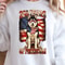 Patriotic Husky 4th Of July Graphic Tee 0