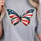 Patriotic Butterfly 4th Of July Graphic Tee 0