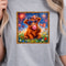 4th Of July Highland Cow Bow Patriotic Shirt Independence Day Cow Graphic Tee 0