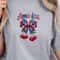 Patriotic America Cherry Bow 4th Of July Shirt Cute USA Flag Independence Day Tee 1