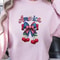 Patriotic America Cherry Bow 4th Of July Shirt Cute USA Flag Independence Day Tee 3
