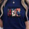Patriotic Chicken 4th Of July Shirt Funny USA Flag Farm Independence Day Tee 3